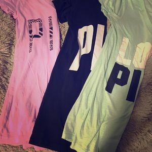 VS Pink tees